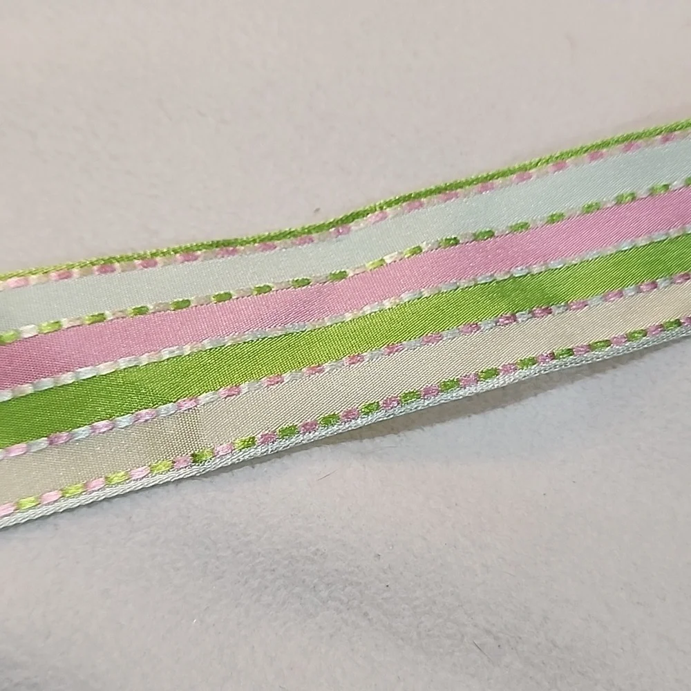 3 Rolls Kirkland Wire-edged Ribbon, 1-1/2" x 122 yards approx total - Picture 3 of 10